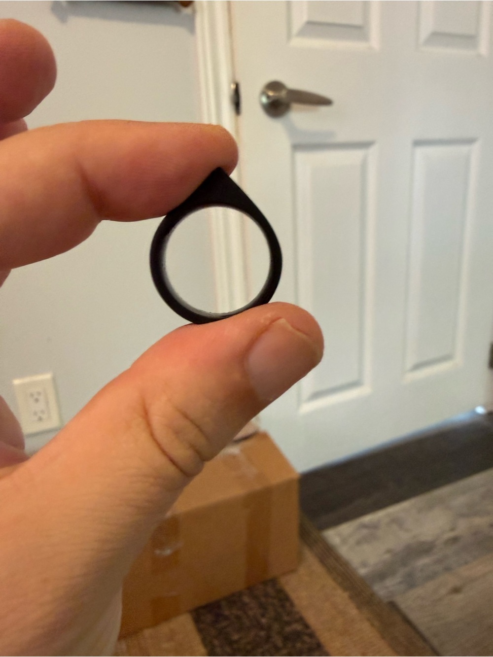 Black Smart Ring Accessory - Vitality